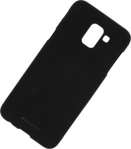 Mercury Goospery Etui Soft Jelly SAMSUNG J6+ J6 PLUS czarne uniwersalny 2