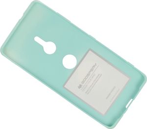 Mercury Goospery Etui Soft Jelly SONY XPERIA XZ3 miętowe uniwersalny 4