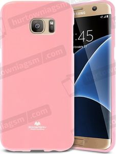 Mercury Goospery ETUI JELLY CASE MERCURY SAMSUNG J7 J710 2016 JASNORÓŻOWY uniwersalny 2