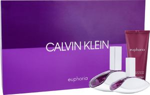 Calvin Klein Euphoria: EDP dla kobiet 100 ml + EDP dla kobiet 30 ml + balsam do ciała 100 ml 1