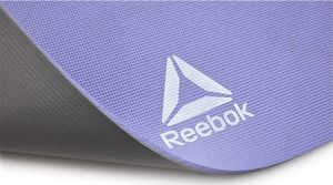 Reebok Mata do jogi dwustronna Fioletowa Szara 6