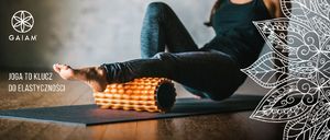 Gaiam Wałek do masażu niebieski 4
