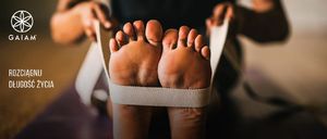 Gaiam Pasek do jogi szary (61378) 4