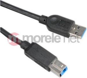 Kabel USB Akasa USB-A - 1.5 m Czarny (AKCBUB0115BK) 1
