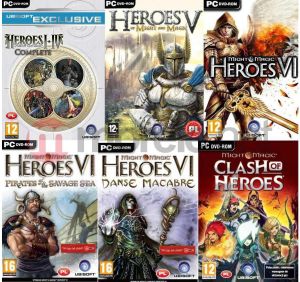 HEROES OF MIGHT AND MAGIC WORLD 1  6 PC 1