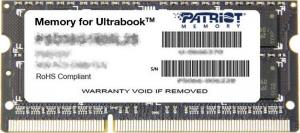 Pamięć do laptopa Patriot Signature, SODIMM, DDR3L, 8 GB, 1600 MHz, CL11 (PSD38G1600L2S) 1