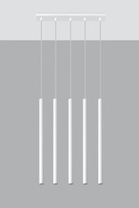 Lampa wisząca Sollux Pastelo 5x40W 2