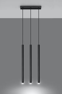 Lampa wisząca Sollux Pastelo 3x40W 3