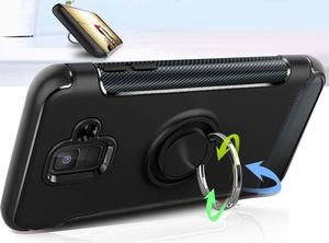 Alogy Etui pancerne Alogy Samsung Galaxy A6 2018 Ring czarne uniwersalny 3