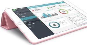 Etui na tablet Alogy Etui Alogy Smart Case Apple iPad 9.7 2017/2018 Różowe uniwersalny 7