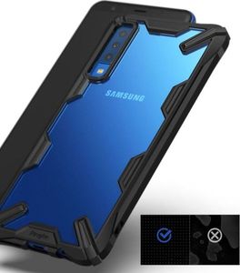 Ringke Etui Ringke Fusion X Samsung Galaxy A7 2018 Black uniwersalny 2