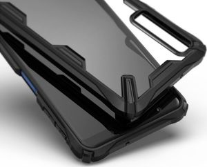 Ringke Etui Ringke Fusion X Samsung Galaxy A7 2018 Black uniwersalny 4