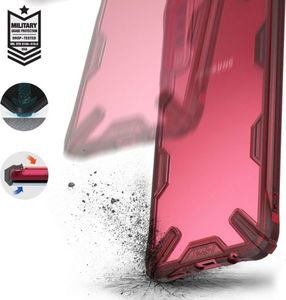 Ringke Etui Ringke Fusion X Samsung Galaxy A7 2018 Ruby red uniwersalny 4