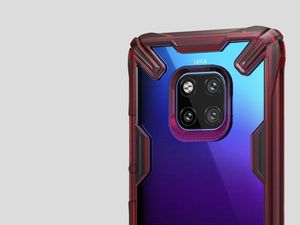 Ringke Etui Ringke Fusion X Huawei Mate 20 Pro Ruby Red uniwersalny 3
