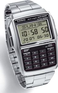Zegarek Casio Zegarek Casio DBC-32D-1AEF DataBank Kalkulator uniwersalny 1