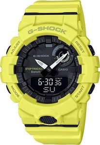 Zegarek Casio G-Shock G-SQUAD GBA-800-9AER męski żółty 1