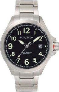 Zegarek Nautica Glen Park NAPGLP005 męski srebrny 1
