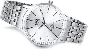 Zegarek Q&Q QZ16-201 Klasyczny męski srebrny 3