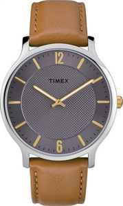 Zegarek Timex męski TW2R49700 Metropolitan 40 Slim 1