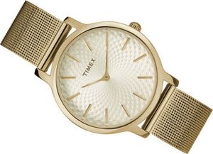 Zegarek Timex TW2R36100 Metropolitan Gold damski 2