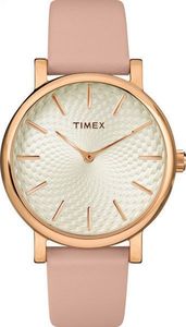 Zegarek Timex TW2R85200 Metropolitan 34 Slim damski różowy 1