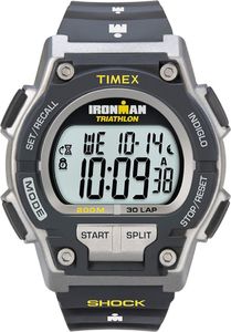 Zegarek Timex T5K195 IronMan Triathlon Shock 30 Lap męski czarny 1
