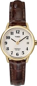 Zegarek Timex T20071 Easy Reader damski brązowy 1