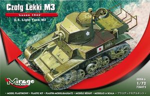 Mirage Czołg Lekki M3 Luzon 1942 Amerykański 1