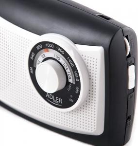 Radio Adler Radioodbiornik Adler AD 1155 (kolor czarno-biały) (AD 1155) - OAVADLRAP0015 3