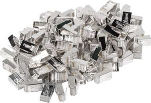 Lanberg Wtyk sieciowy RJ45 (8P8C) KAT.5E FTP (100 SZT) DO LINKI I DO DRUTU 3