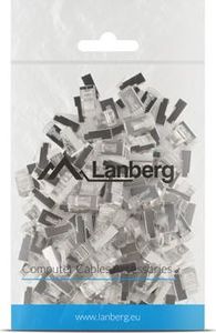 Lanberg Wtyk sieciowy RJ45 (8P8C) KAT.5E FTP (100 SZT) DO LINKI I DO DRUTU 4