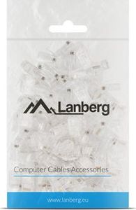 Lanberg wtyk sieciowy RJ45 (8P8C) KAT.5E UTP (100 SZT) DO LINKI I DO DRUTU 4