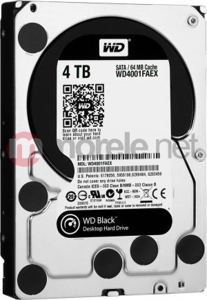 Dysk WD Caviar Black 4 TB 3.5" SATA III (WD4001FAEX) 1