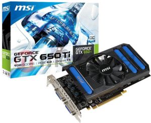 Karta graficzna MSI GF GTX 650Ti 1024MB DDR5/128b D/H PCI-E OC (N650Ti 1GD5/OC) 5
