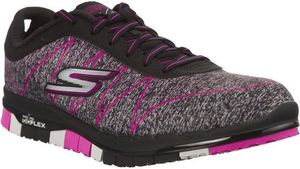 Skechers Buty damskie Go Flex Ability szaro-różowe r. 41 (14011-BKHP) 4