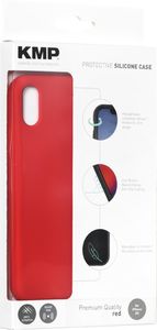 KMP Printtechnik AG Etui Silikon Case iPhone XR czerwone 4