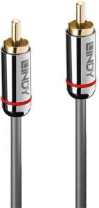 Kabel Lindy RCA (Cinch) - RCA (Cinch) 3m srebrny (35341) 2