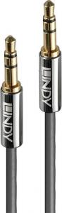 Kabel Lindy Jack 3.5mm - Jack 3.5mm 5m srebrny (35324) 2