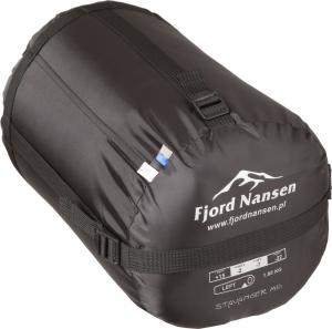 Fjord Nansen Śpiwór mumia Stavanger Mid Sapphire zamek prawy 2