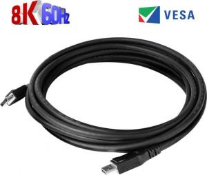 Kabel Club 3D DisplayPort - DisplayPort 5m czarny (CAC-1061) 2