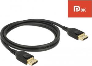 Kabel Delock DisplayPort - DisplayPort 1m czarny (85658) 2