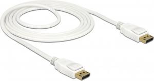 Kabel Delock DisplayPort - DisplayPort 1.5m biały (85509) 2