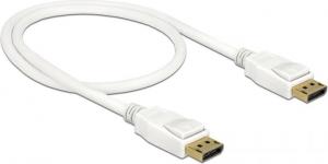 Kabel Delock DisplayPort - DisplayPort 0.5m biały (85507) 2