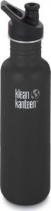 Klean Kanteen bidon 800ml/27oz (Sport Cap 3.0) shale black matt 1