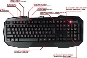 Klawiatura Natec Genesis RX33 (NKG-0377) 4
