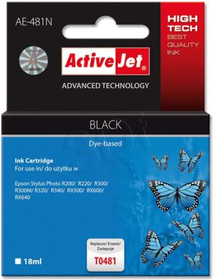 Tusz Activejet tusz AE-481N / T0481 (black) 1