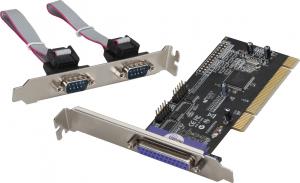 Kontroler Unitek PCI - 2x RS-232 + LPT (PCI2S1P) 1