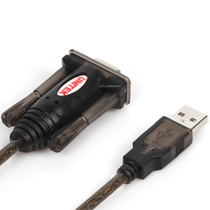 Kabel USB Unitek USB-A - RS-232 1.5 m Czarny (USBTS9P) 3