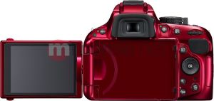Lustrzanka Nikon D5200 Body (VBA351AE) czerwony 3