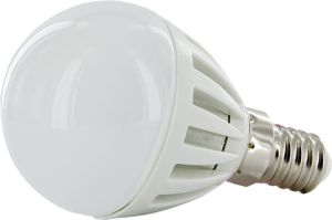 Whitenergy żarówka LED |E14 |G45 |18xSMD3014 |230V |2W |150Lm |ciepła biała | (08499) 1
